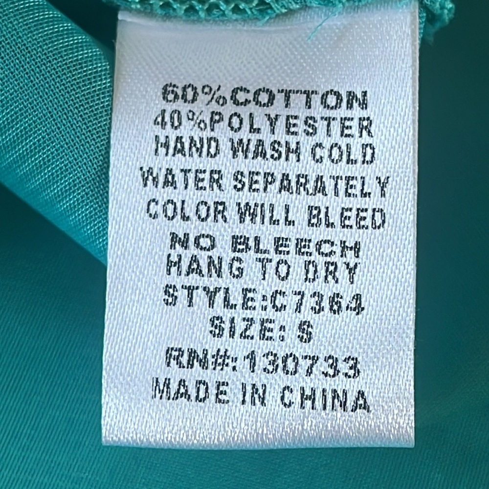 Umgee Women’s Mint Color Sleeveless Mini Dress size Small NWT - Picture 10 of 12